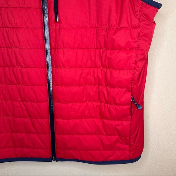 Vineyard Vines Men’s Martha’s Vineyard Performance Puffer Vest Size Large Red - Picture 2 of 8
